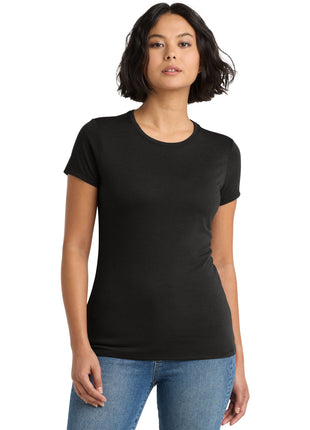District ® Women's Perfect Tri® Tee. DM130L - Black | District