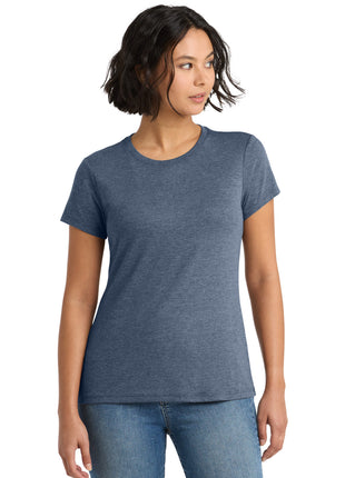 District ® Women's Perfect Tri® Tee. DM130L - Navy Frost | District