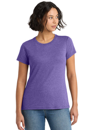 District ® Women's Perfect Tri® Tee. DM130L - Purple Frost | District