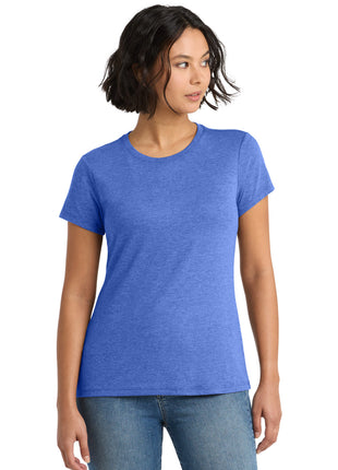 District ® Women's Perfect Tri® Tee. DM130L - Royal Frost | District