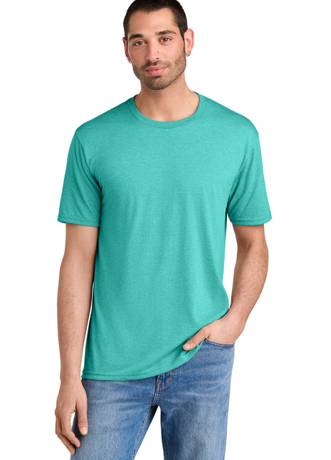District ® Perfect Tri®Tee. DM130 - Aqua Heather | District
