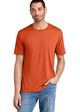 District ® Perfect Tri®Tee. DM130 - Deep Orange Heather | District