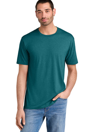 District ® Perfect Tri®Tee. DM130 - Heathered Teal | District