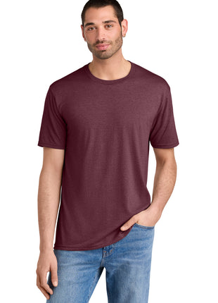 District ® Perfect Tri®Tee. DM130 - Maroon Frost | District