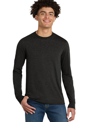 District® Perfect Tri® Long Sleeve Tee . DM132 - Black Frost | District