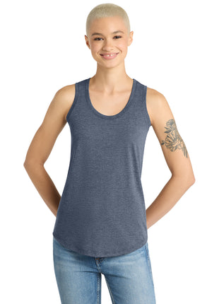 District ® Women's Perfect Tri® Racerback Tank. DM138L - Navy Frost | District