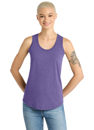 District ® Women's Perfect Tri® Racerback Tank. DM138L - Purple Frost | District