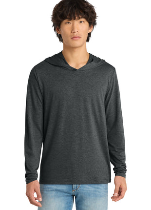 District® Perfect Tri® Long Sleeve Hoodie. DM139 - Black Frost | District