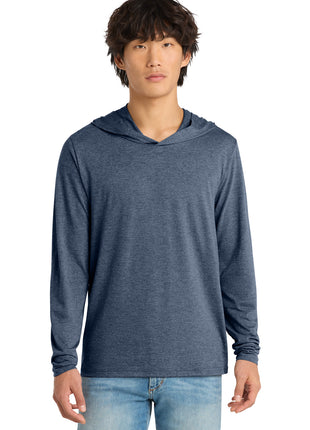 District® Perfect Tri® Long Sleeve Hoodie. DM139 - Navy Frost | District
