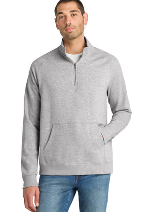District® Lightweight Fleece 1/4-Zip. DM392 - Heathered Grey | District