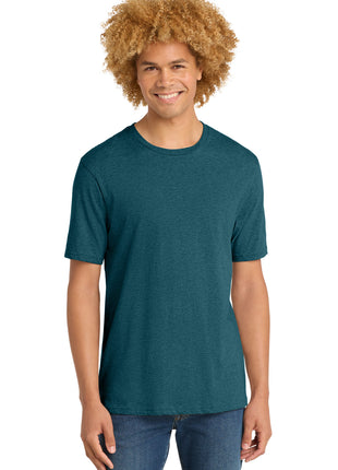 District® Perfect Weight® Tee. DT104 - Caribbean Blue Heather | District