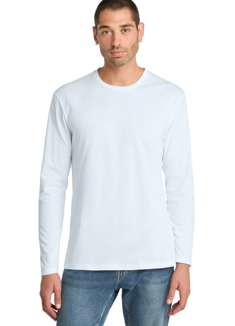 District ® Perfect Weight® Long Sleeve Tee. DT105 - Bright White | District
