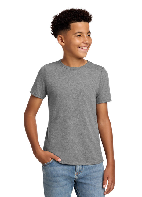 District® Youth Perfect Blend® CVC Tee DT108Y - Grey Frost | District