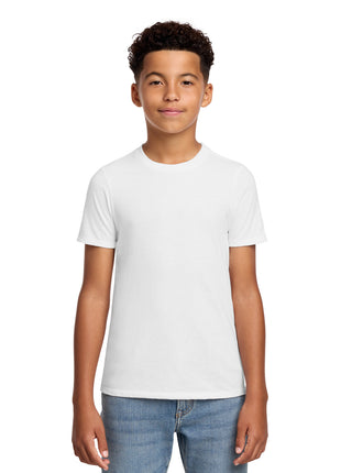 District® Youth Perfect Blend® CVC Tee DT108Y - White | District