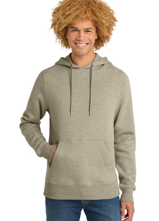 District ® Perfect Weight ® Fleece Hoodie DT1101 - Heathered Latte | District