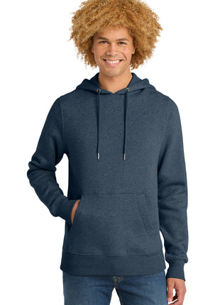 District ® Perfect Weight ® Fleece Hoodie DT1101 - Heathered Navy | District