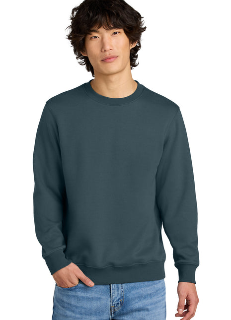 District® Perfect Weight® Fleece Crew DT1106 - Deep Steel Blue | District