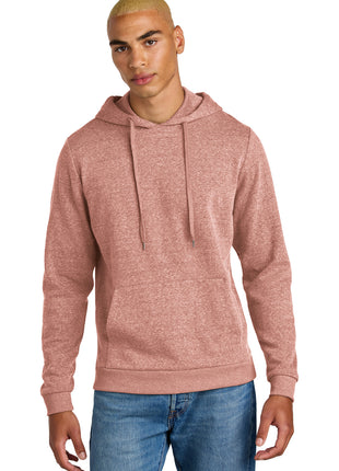 District® Perfect Tri® Fleece Pullover Hoodie DT1300 - Blush Frost | District