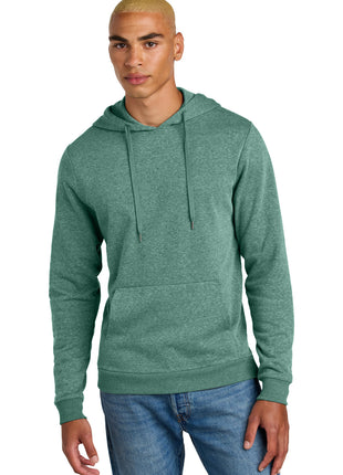 District® Perfect Tri® Fleece Pullover Hoodie DT1300 - Heathered Eucalyptus Blue | District