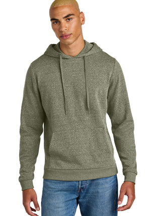 District® Perfect Tri® Fleece Pullover Hoodie DT1300 - Military Green Frost | District
