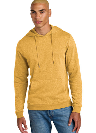 District® Perfect Tri® Fleece Pullover Hoodie DT1300 - Ochre Yellow Heather | District