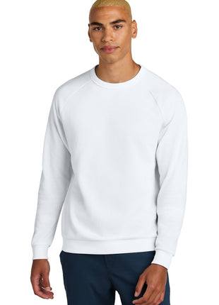 District® Perfect Tri® Fleece Crewneck Sweatshirt DT1304 - White | District