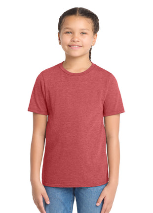 District ® Youth Perfect Tri ®Tee. DT130Y - Red Frost | District