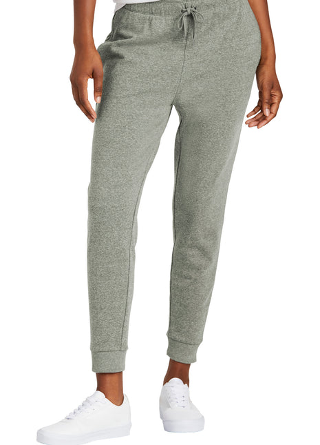 District® Women's Perfect Tri® Fleece Jogger DT1310 - Grey Frost | District