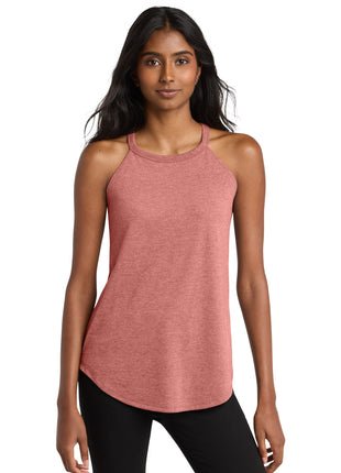 District  ® Women's Perfect Tri ® Rocker Tank. DT137L - Blush Frost | District