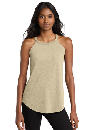 District  ® Women's Perfect Tri ® Rocker Tank. DT137L - Desert Tan Heather | District