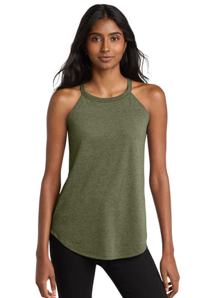 District  ® Women's Perfect Tri ® Rocker Tank. DT137L - Military Green Frost | District