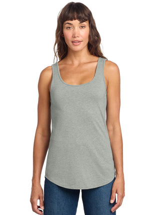 District® Women's Perfect Tri® Relaxed Tank DT151 - Heathered Grey | District