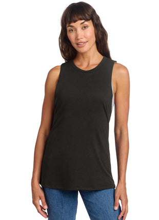 District® Women's Perfect Tri® Muscle Tank DT153 - Black | District