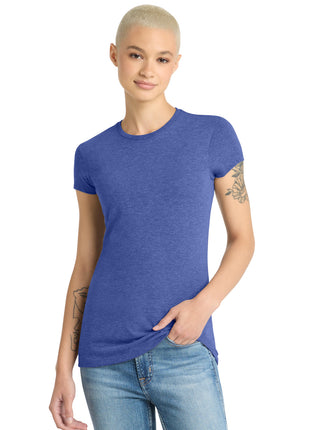 District ® Women's Fitted Perfect Tri ® Tee. DT155 - Royal Frost | District
