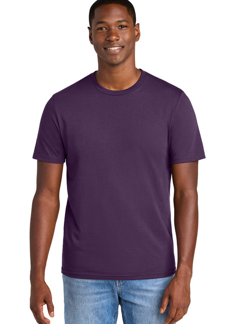 District® Perfect Weight® CVC Tee DT184 - Blackberry | District