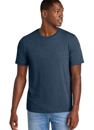 District® Perfect Weight® CVC Tee DT184 - Heathered Navy | District