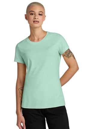 District® Women's Perfect Weight® CVC Tee DT188 - Frosted Mint | District