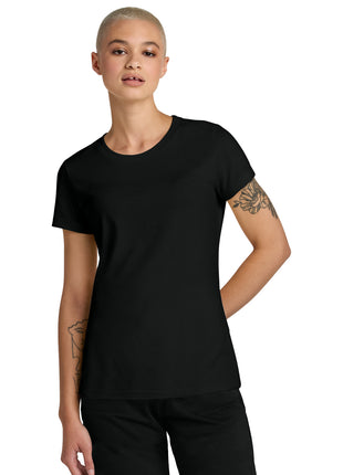 District® Women's Perfect Weight® CVC Tee DT188 - Jet Black | District
