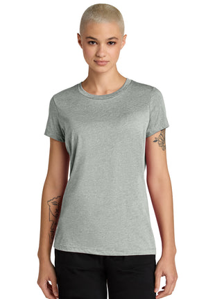 District® Women's Perfect Weight® CVC Tee DT188 - Light Heather Grey | District