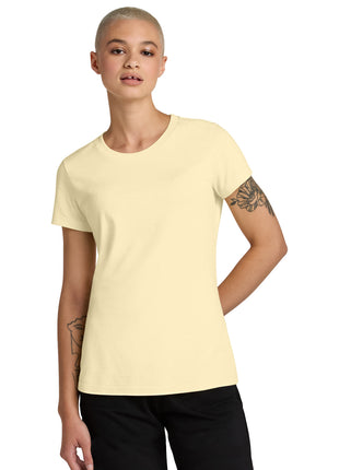 District® Women's Perfect Weight® CVC Tee DT188 - Soft Yellow | District
