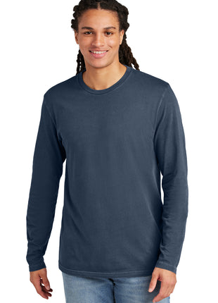 District Wash™ Long Sleeve Tee DT2103 - True Navy | District