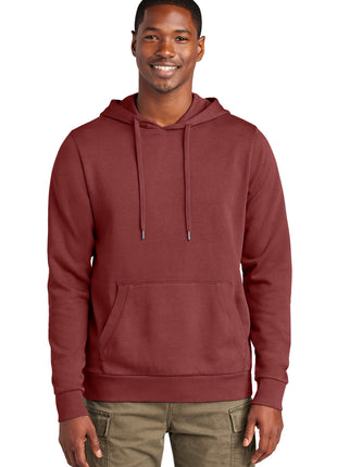 District Wash™ Fleece Hoodie DT2200 - Garnet | District