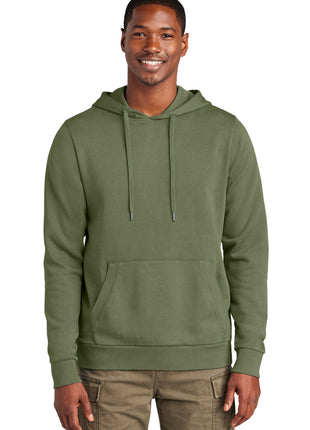 District Wash™ Fleece Hoodie DT2200 - Olive Drab Green | District