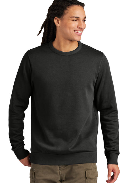 District Wash™ Fleece Crew DT2204 - Black | District