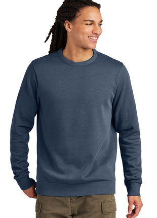 District Wash™ Fleece Crew DT2204 - True Navy | District