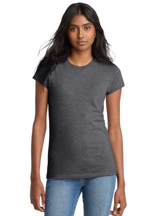 District® Women's Fitted The Concert Tee® DT5001 - Heathered Charcoal | District