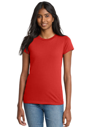 District® Women's Fitted The Concert Tee® DT5001 - New Red | District