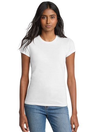 District® Women's Fitted The Concert Tee® DT5001 - White | District