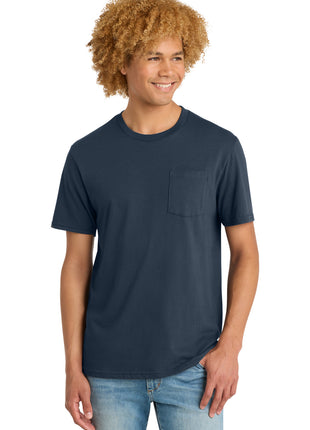 District® Very Important Tee® with Pocket. DT6000P - New Navy | District