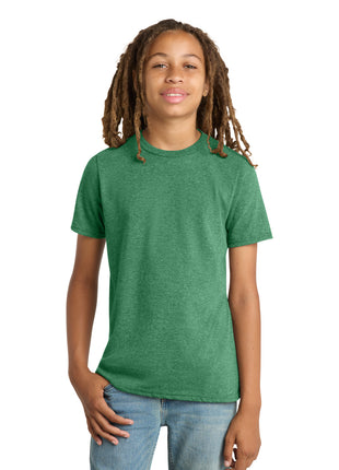 District® Youth Very Important Tee®. DT6000Y - Heathered Kelly Green | District